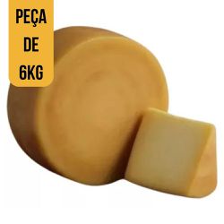 Queijo Parmesão Defumado Peça de 6 KG - QUEIJOS TOP DA SERRA