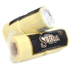 Queijo Provolone Branco Com Salame - QUEIJOS TOP DA SERRA
