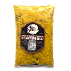 Farofa De Mandioca Temperada Carne Seca 250g - QUEIJOS TOP DA SERRA