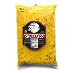 Farofa De Mandioca Temperada Churrasco 250g - QUEIJOS TOP DA SERRA