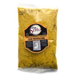 Farofa De Mandioca Temperada com Provolone 250g - QUEIJOS TOP DA SERRA