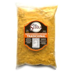 Farofa De Mandioca Temperada Tradicional 250g - QUEIJOS TOP DA SERRA