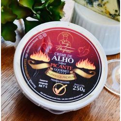 Patê de Alho Picante - QUEIJOS TOP DA SERRA