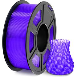 Filamento PLA+ 1.75mm 1kg - Roxo Transparente - TOPINK3D