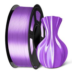 Filamento PLA+ Silk 1.75mm 1kg - Roxo - TOPINK3D