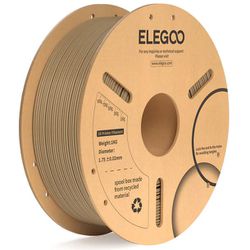 Filamento PLA+ ELEGOO 1.75mm 1kg cor Madeira - TOPINK3D