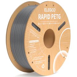 Filamento Rapid PETG ELEGOO 1.75mm 1kg Cinza - TOPINK3D