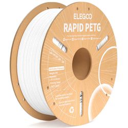 Filamento Rapid PETG ELEGOO 1.75mm 1kg Branco - TOPINK3D