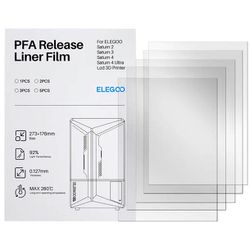 Fep Film PFA Elegoo Saturn - KIT 5 UN - TOPINK3D