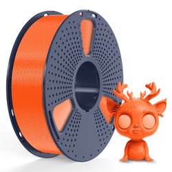 Filamento PLA+ Sunlu 1.75mm 1kg - Laranja Sol - TOPINK3D