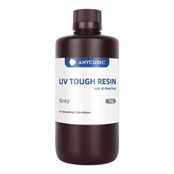  Resina UV Anycubic - Flexível Cinza 1Kg - TOPINK3D