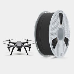 Filamento Nylon Fibra de Carbono (PA12-CF) - SUNLU 1.75mm 1KG - TOPINK3D