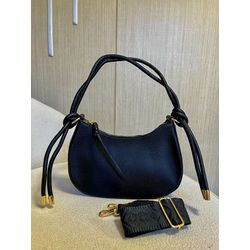 Bolsa Virgínia preta - 2905 - Toque da Bella