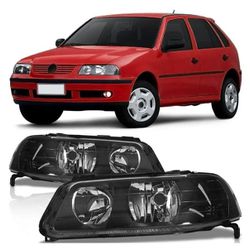 Farol Gol, Parati e Saveiro G3 Duplo Máscara Negra... - Total Latas - A loja online do seu automóvel
