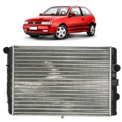 Radiador Gol e Parati 1.0 8V Sem Ar - Total Latas - A loja online do seu automóvel