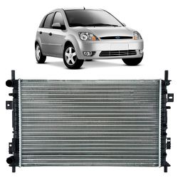 Radiador Fiesta 2003 Em Diante Ecosport Até 2010 1... - Total Latas - A loja online do seu automóvel