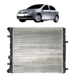 Radiador Gol, Voyage e Saveiro G5, G6 e G7 Fox e S... - Total Latas - A loja online do seu automóvel