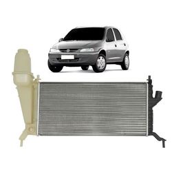 Radiador Celta Até 2005 1.0 e 1.4 C/Ar e C/ Reserv... - Total Latas - A loja online do seu automóvel