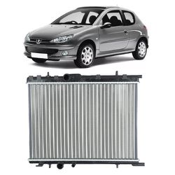 Radiador Peugeot 206 1.0 , 1.4 e 1.6 Peugeot 207 e... - Total Latas - A loja online do seu automóvel