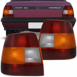 Lanterna Traseira Monza 1991 a 1996 Tricolor - Total Latas - A loja online do seu automóvel