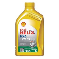 Óleo de Motor Shell HX6 Flex 15W 40 API Semissinté... - Total Latas - A loja online do seu automóvel