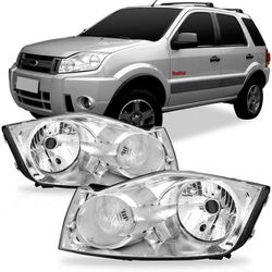 Farol Ecosport 2008 a 2012 - Total Latas - A loja online do seu automóvel