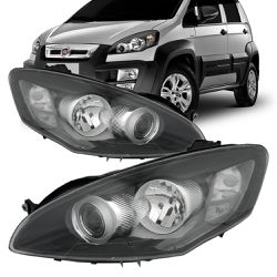 Farol Idea 2010 Em Diante Máscara Negra - Total Latas - A loja online do seu automóvel
