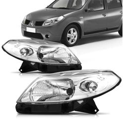 Farol Sandero 2008 a 2011 - Total Latas - A loja online do seu automóvel