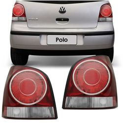 Lanterna Traseira Polo Hatch 2008 a 2013 - Total Latas - A loja online do seu automóvel