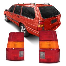 Lanterna Traseira Quantum 1991 á 1997 Tricolor - Total Latas - A loja online do seu automóvel