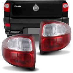 Lanterna Traseira Strada 2014 á 2019 Bicolor - Total Latas - A loja online do seu automóvel