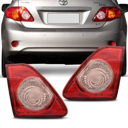 Lanterna Traseira Corolla 2009 a 2011 Tampa - Total Latas - A loja online do seu automóvel