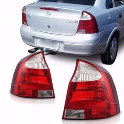 Lanterna Traseira Corsa Sedan 2003 a 2007 Ré Crist... - Total Latas - A loja online do seu automóvel