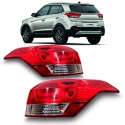 Lanterna Traseira Creta 2017 Em Diante - Total Latas - A loja online do seu automóvel