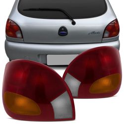 Lanterna Traseira Fiesta 1996 a 2002 (Tricolor) - Total Latas - A loja online do seu automóvel