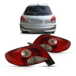 Lanterna Traseira Peugeot 207 Hatch 2008 a 2010 4 ... - Total Latas - A loja online do seu automóvel