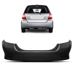 Parachoque Traseiro Honda Fit 2007 á 2008 Preto Li... - Total Latas - A loja online do seu automóvel
