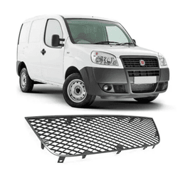Grade Central Doblo 2010 Em Diante Preto Inferior - Total Latas - A loja online do seu automóvel