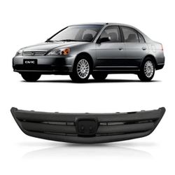 Grade Honda Civic 2001 á 2003 Preto - Total Latas - A loja online do seu automóvel