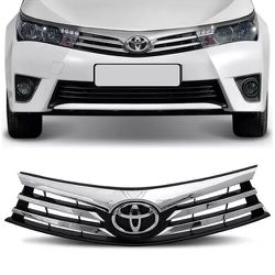 Grade Corolla 2015 á 2017 Preto C/ Friso Cromado C... - Total Latas - A loja online do seu automóvel