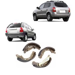 Sapata de Freio Tucson até 2015 e Sportage até 200... - Total Latas - A loja online do seu automóvel