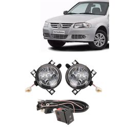 Farol de Milha Gol, Parati e Saveiro G4 Botão Mode... - Total Latas - A loja online do seu automóvel