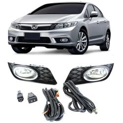 Farol de Milha New Civic 2012 á 2014 Botão Modelo ... - Total Latas - A loja online do seu automóvel