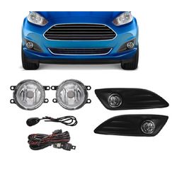 Farol de Milha New Fiesta 2014 á 2017 Grade Com Ar... - Total Latas - A loja online do seu automóvel
