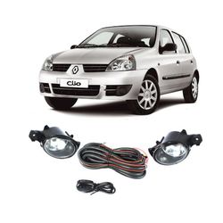 Farol de Milha Clio 2004 á 2012 Botão Universal - Total Latas - A loja online do seu automóvel