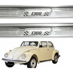 Soleira Da Caixa De Ar Fusca 1300 Inox - Par - Total Latas - A loja online do seu automóvel