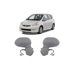 Retrovisor Honda Fit 2004 a 2008 Elétrico - Total Latas - A loja online do seu automóvel
