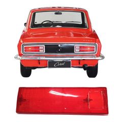 Lente de Lanterna Corcel I 1973 á 1974 Vermelho Tr... - Total Latas - A loja online do seu automóvel