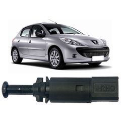 Interruptor de Freio Peugeot 206 e 207 2 Pinos - Total Latas - A loja online do seu automóvel