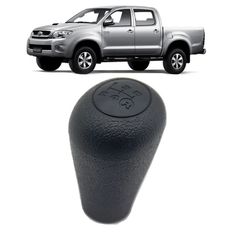 Manopla de Câmbio Hilux 1995 á 2011 Preto - Total Latas - A loja online do seu automóvel